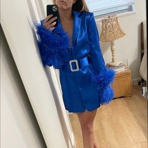 Banx and Bronco Royal Odessa Blazer Dress size small